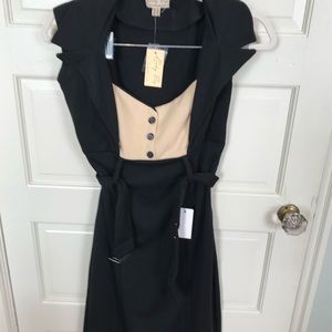 Vintage style knit wiggle dress